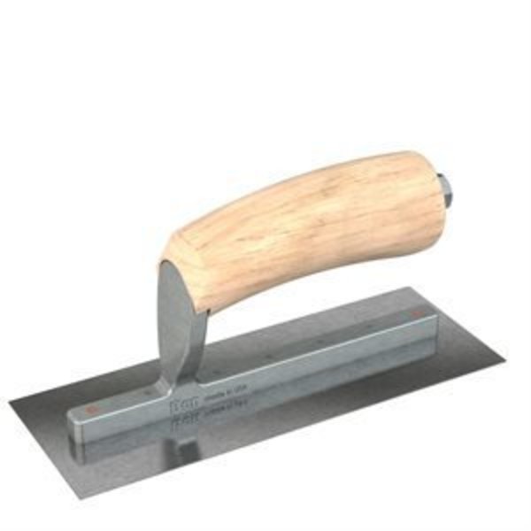 Steel City Trowels By Bon Bon 66-250 Midget Trowel, Carbon Steel, 8 X 3, Wood 66-250